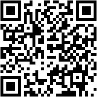 Schwarz-weißer QR-Code auf weißem Hintergrund