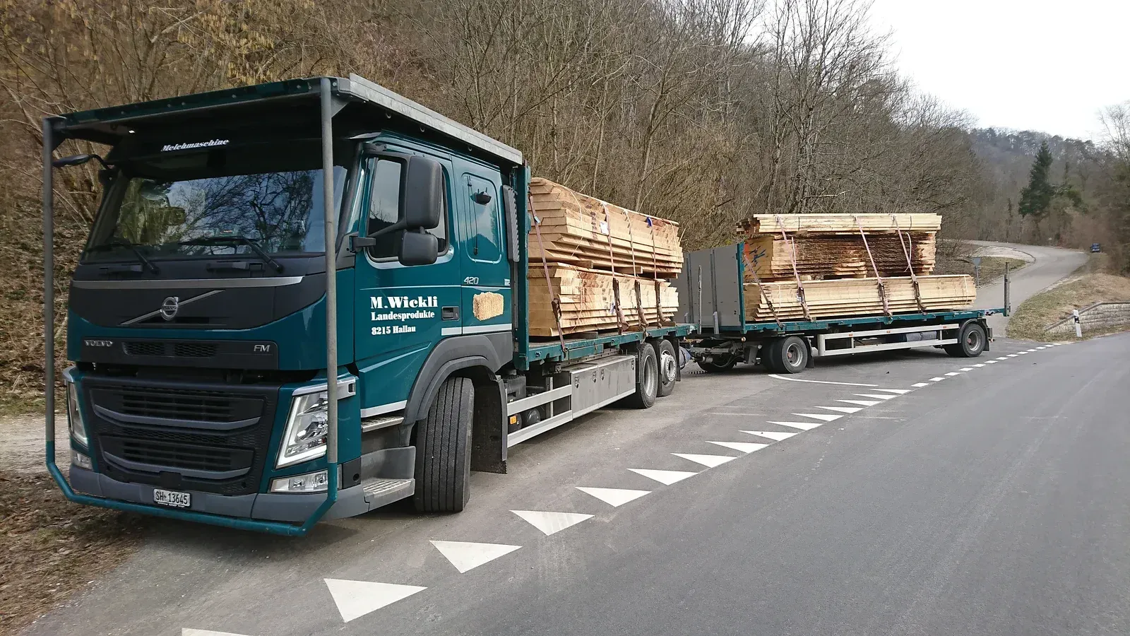 M. Wickli - Landesprodukte Strohtransport