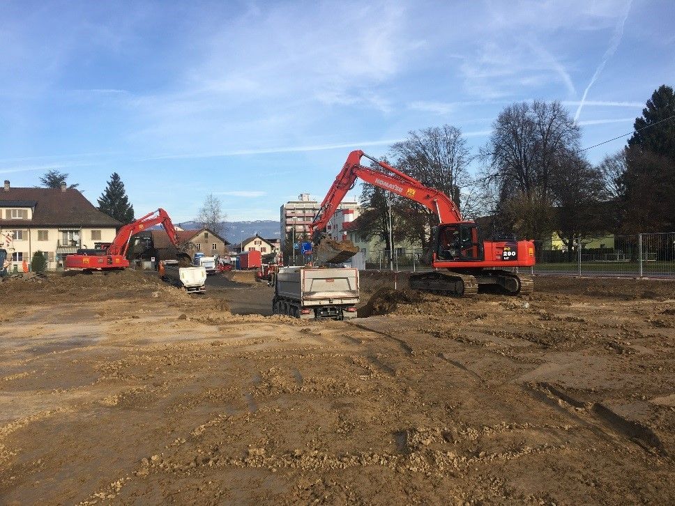 Maschinenpark | Vontobel Abbruch + Aushub AG | Kanton Bern