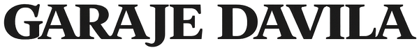 Logotipo de GAR AJE DAVILA en texto negro en negrita sobre fondo blanco