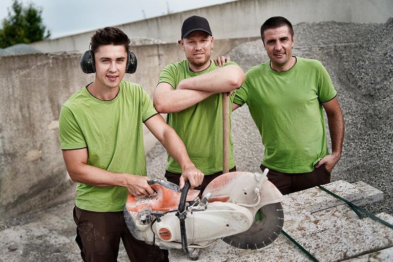 Mitarbeiter Scheißarbeiten