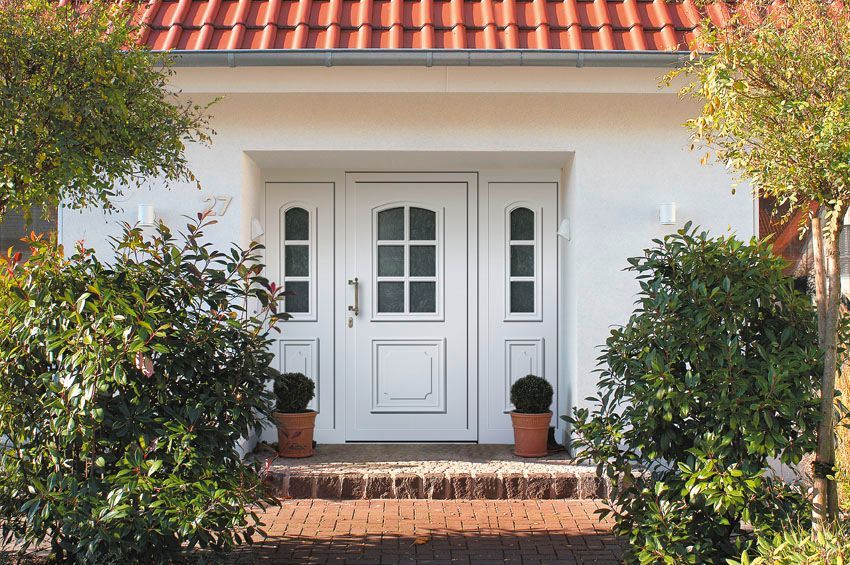 kunststofftür weiß klassisch