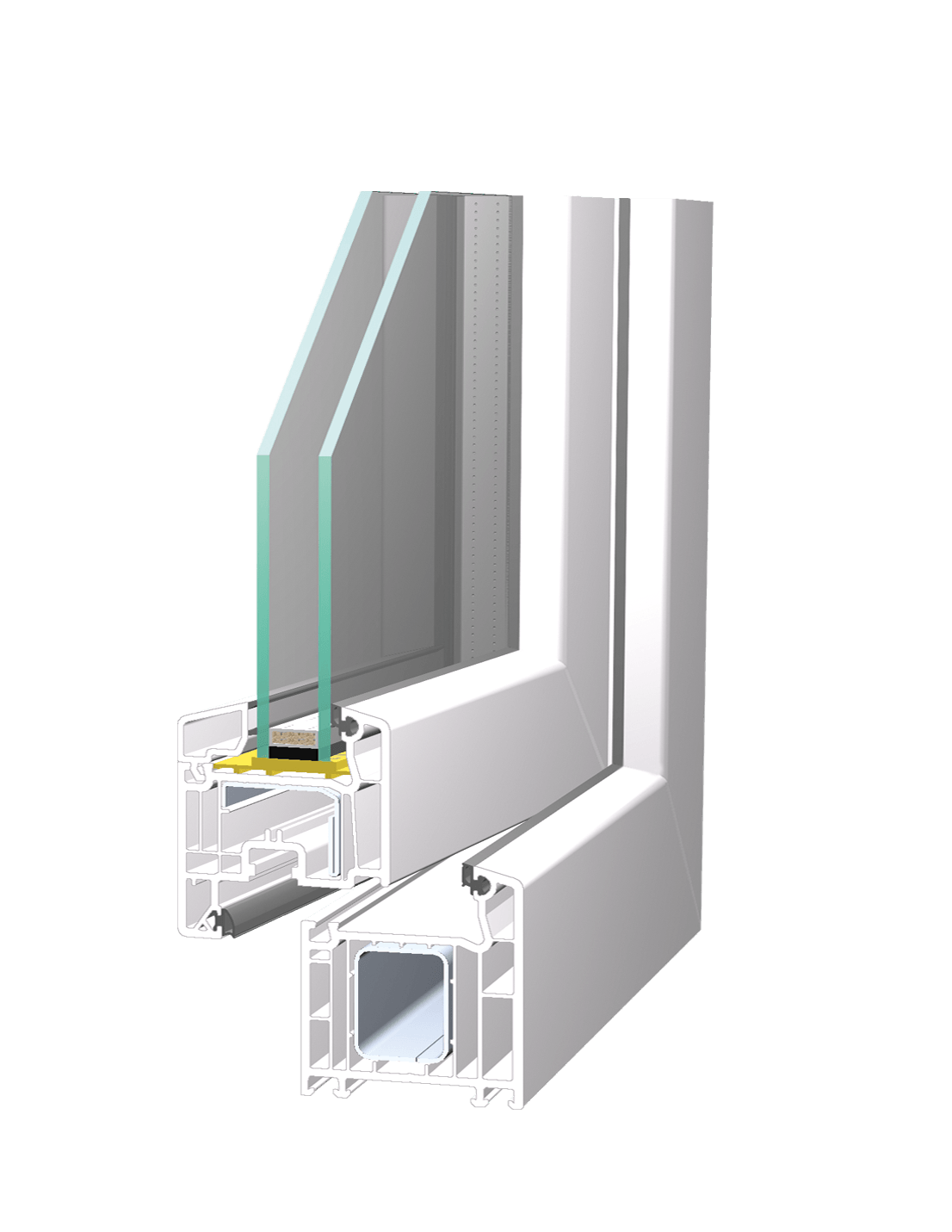 kunststofffenster weiß doppelverglasung