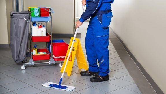 Reinigung von Teppichboden