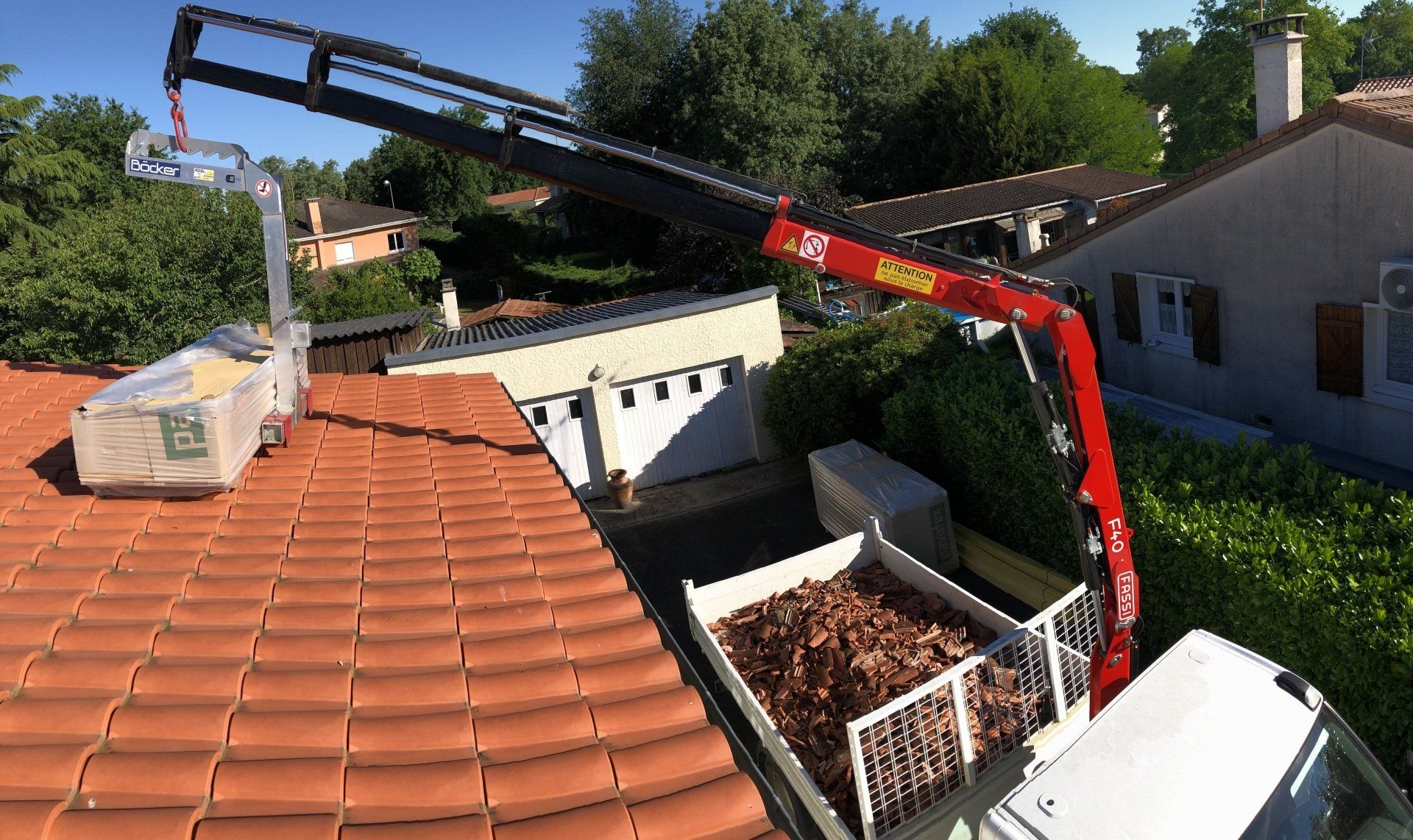 Entretien de couverture de toit