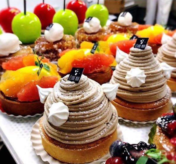 Sésame noir - boulangerie pâtisserie tea room - desserts