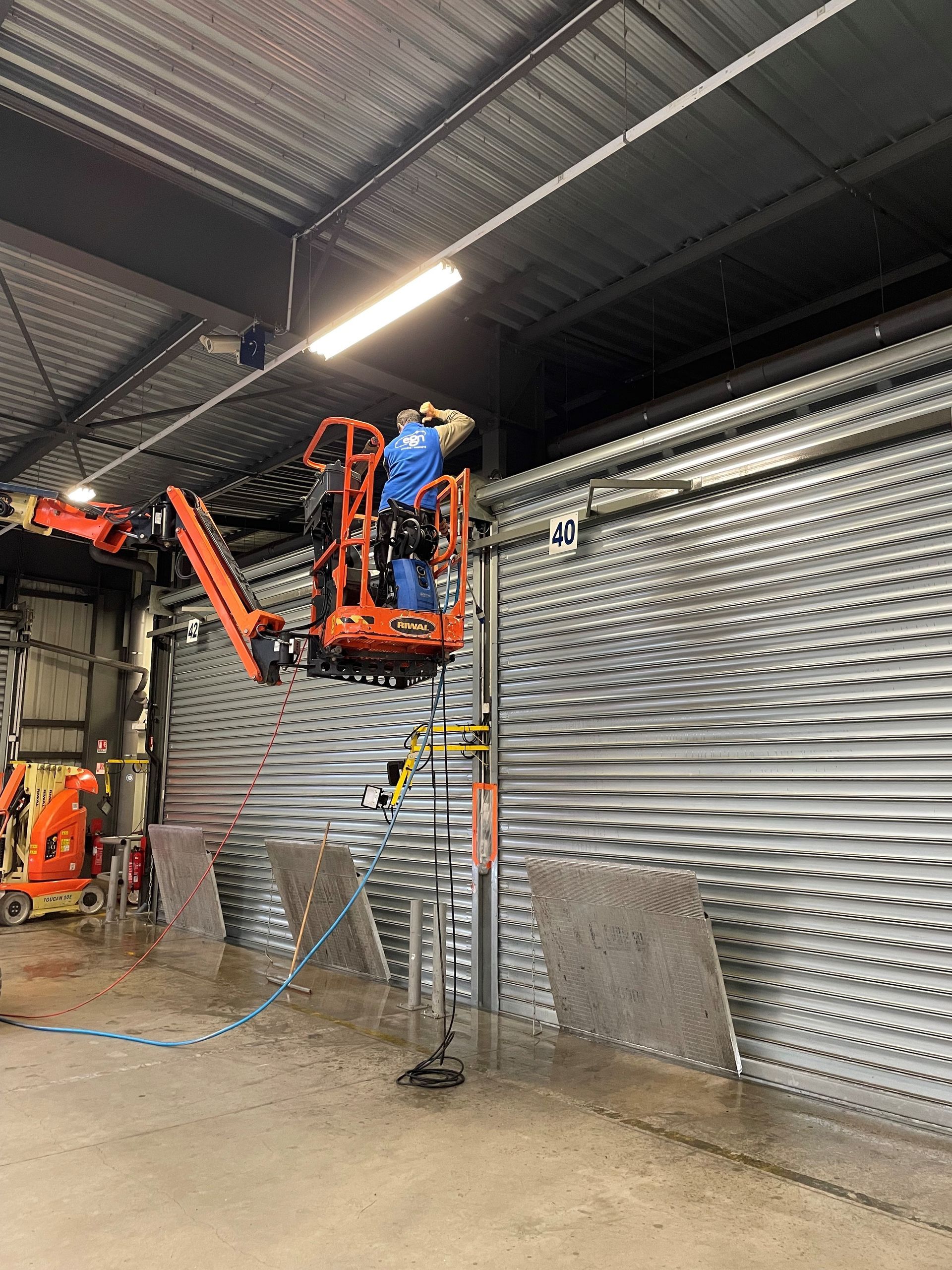 Nettoyage industriel intérieur