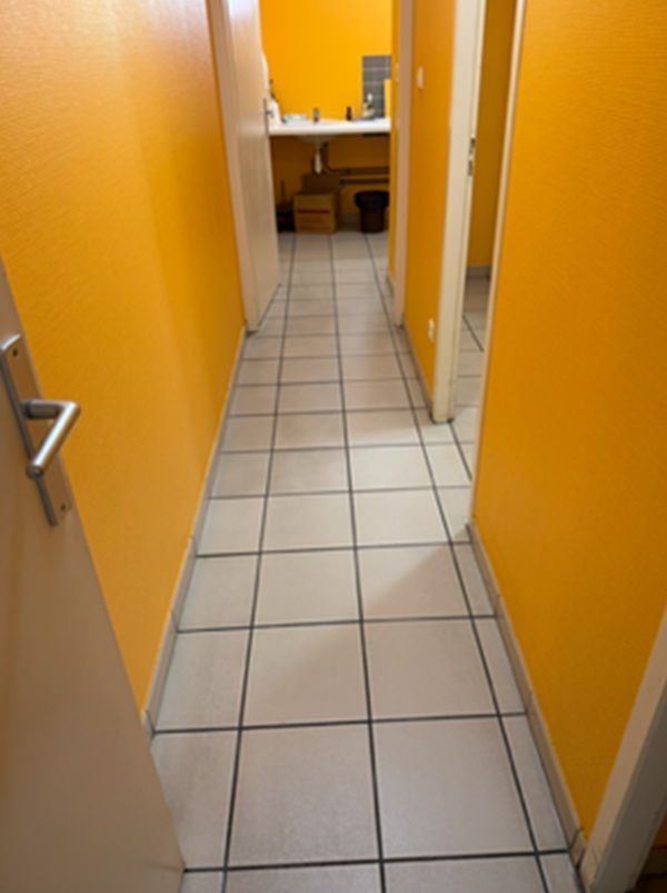 décapage de carrelage après
