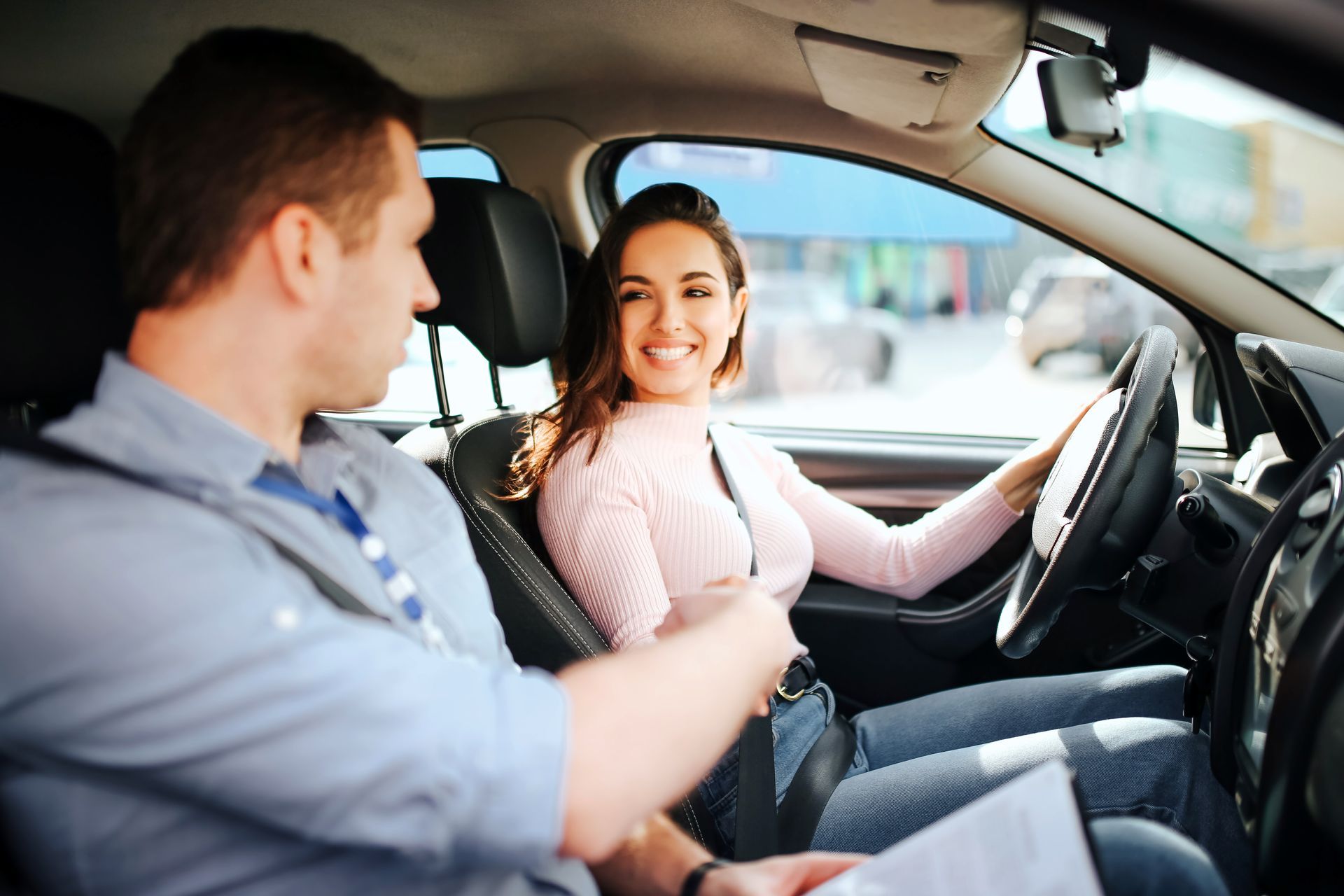 Apprentissage de la conduite en auto-école