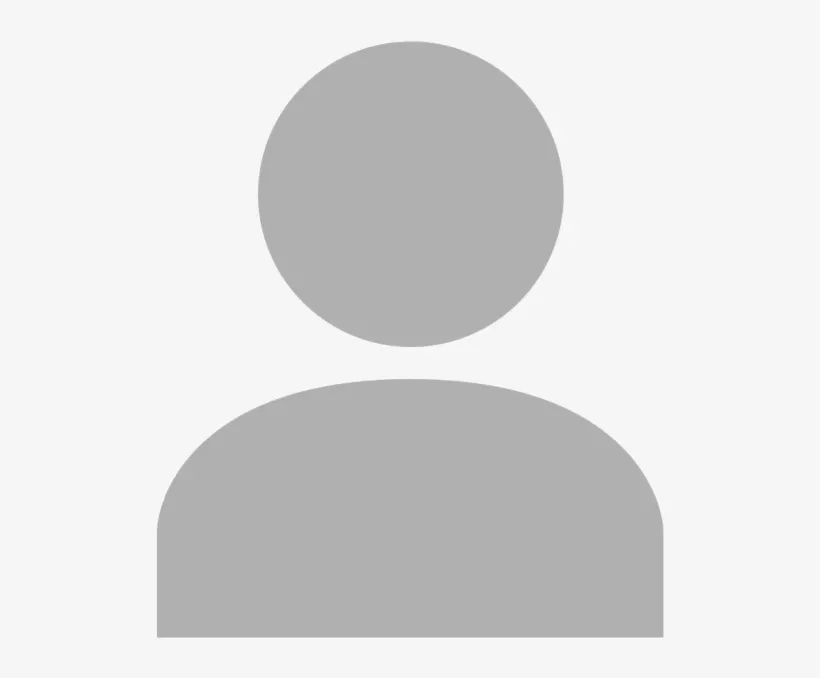 Graue Silhouette einer Person; ein Kopf und abgerundete Schultern/Rumpf vor einem weißen Hintergrund.