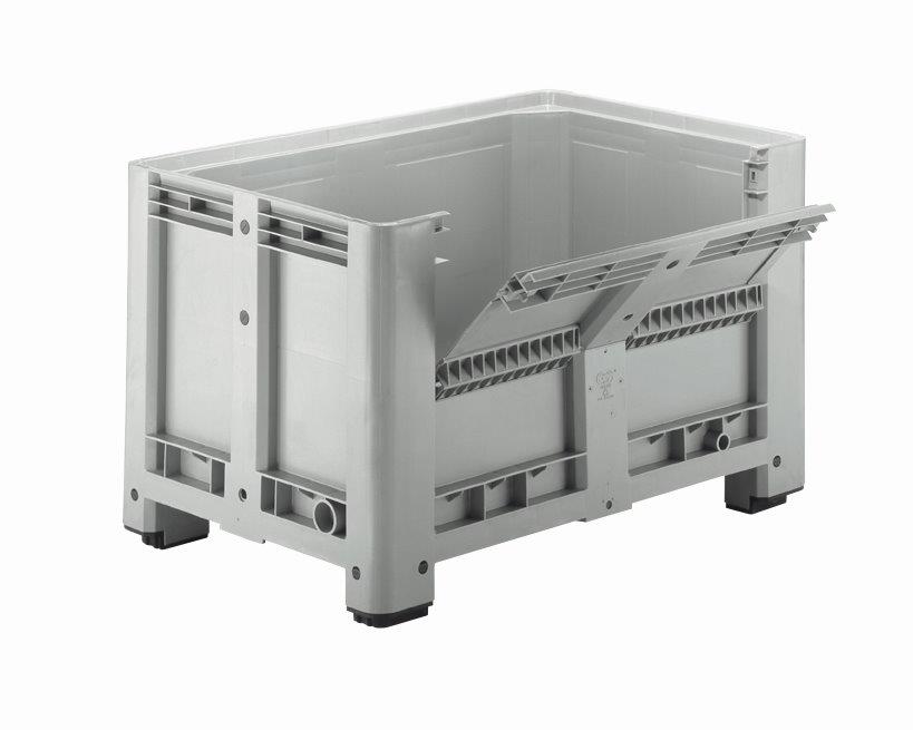 Caisse palette avec abattant