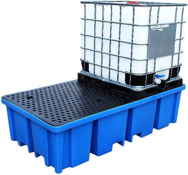 Palette de rétention pour IBC