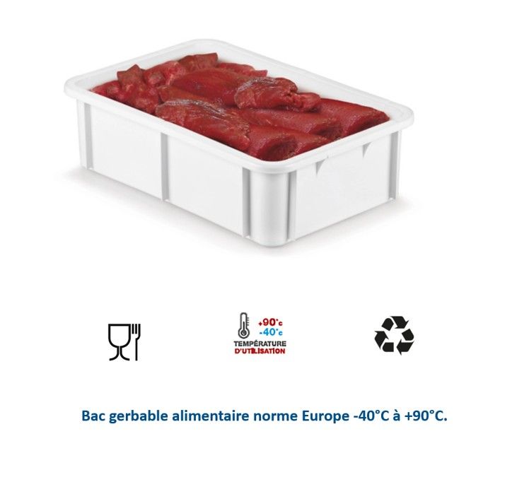 Bac gerbable alimentaire norme europe