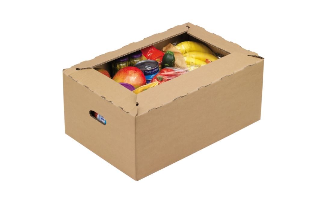 Caisse Carton de Livraison pour Vente en Vrac en 600 x 400 x 256