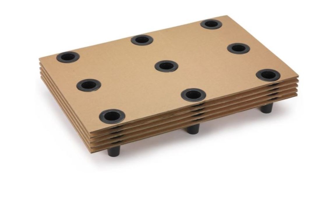 Palette carton emboitable