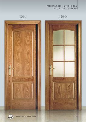 Dos puertas de madera con el número 120 en ellas