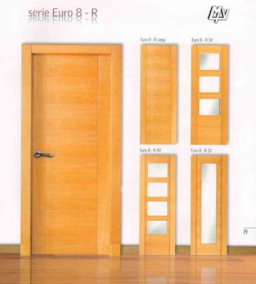 Una imagen de una puerta de serie euro 8 r