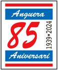 Sello conmemorativo del 85.º aniversario de Anguera. Presenta el 
