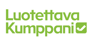 Luotettava kumppani logo
