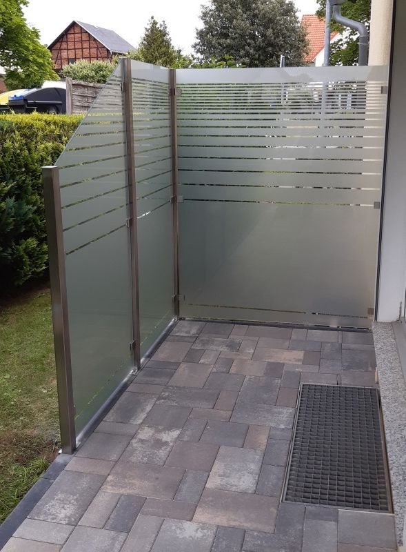 Windschutz auf kleinem Raum