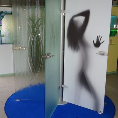 verschiedene Ganzglastür-Designs