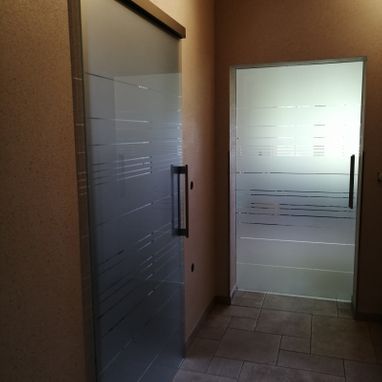 Schiebetüren um Platz zu sparen