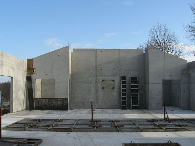 Bâtiment neuf en béton