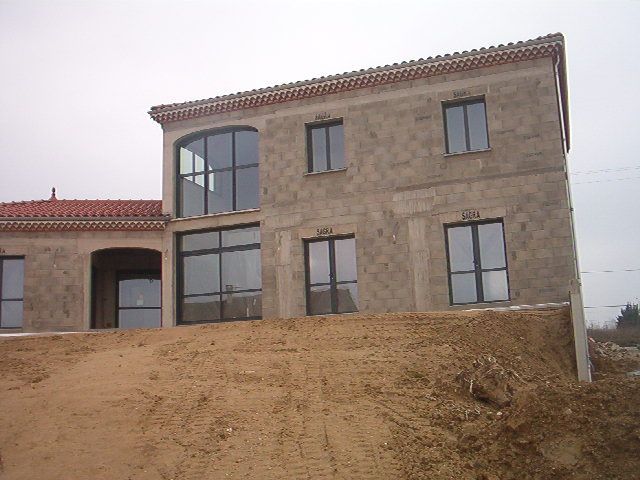 Maison neuve en construction