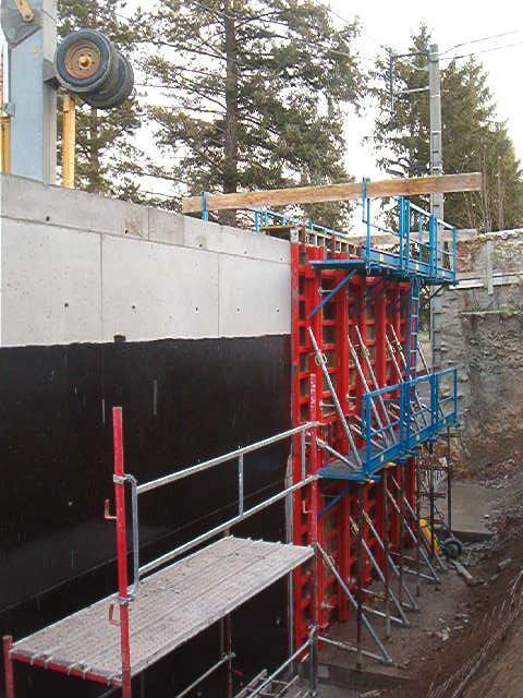 Mur de soutènement en pierre