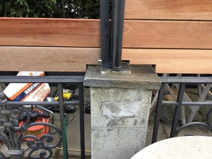 staccionata in legno