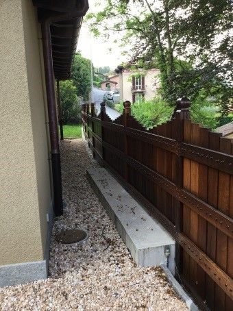 staccionata su misura