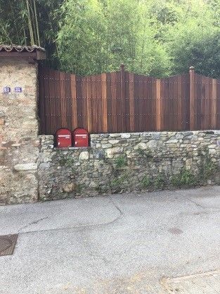 staccionata in legno