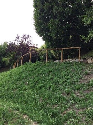 staccionata in legno