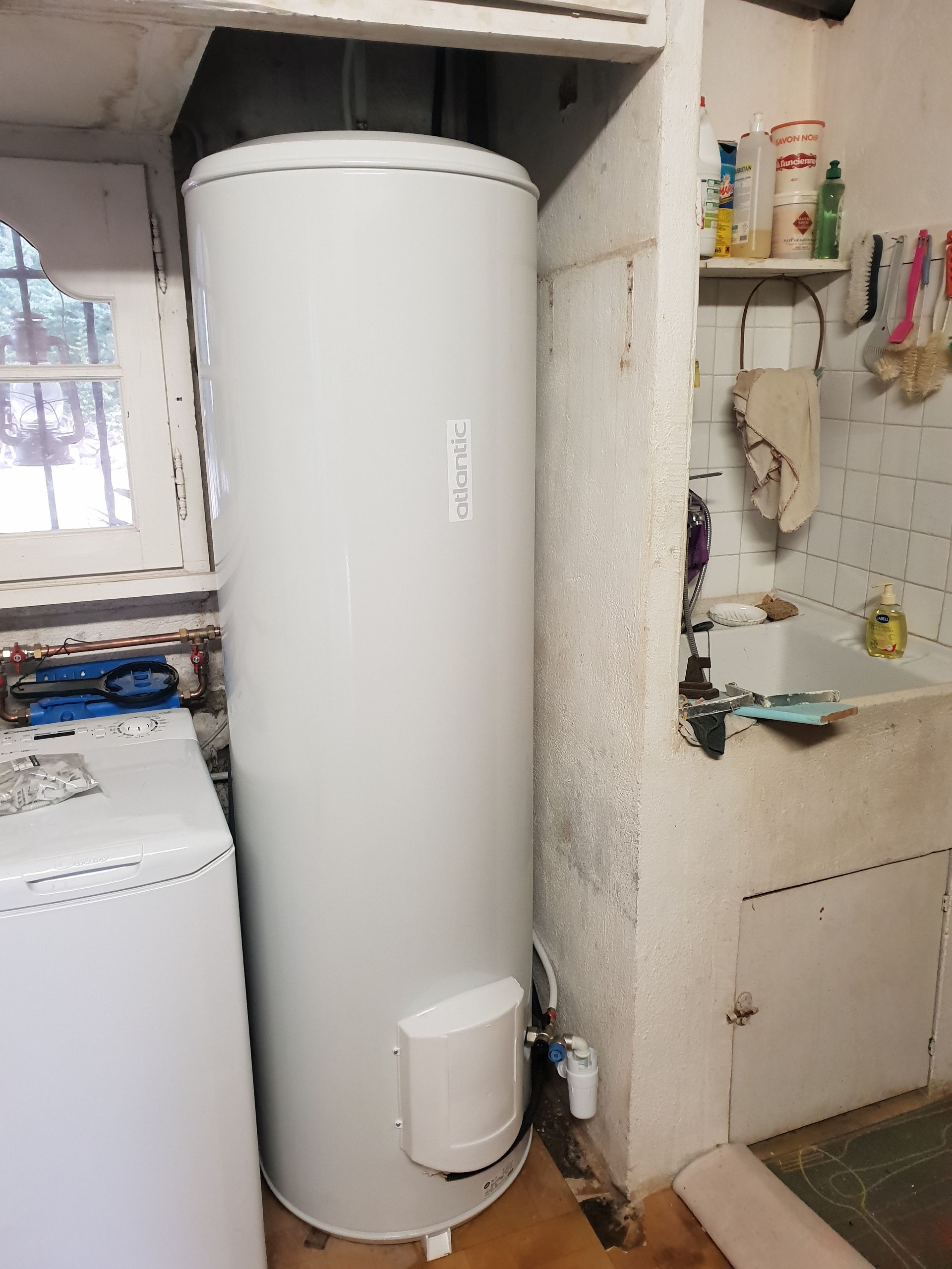 Pose de chauffe-eau