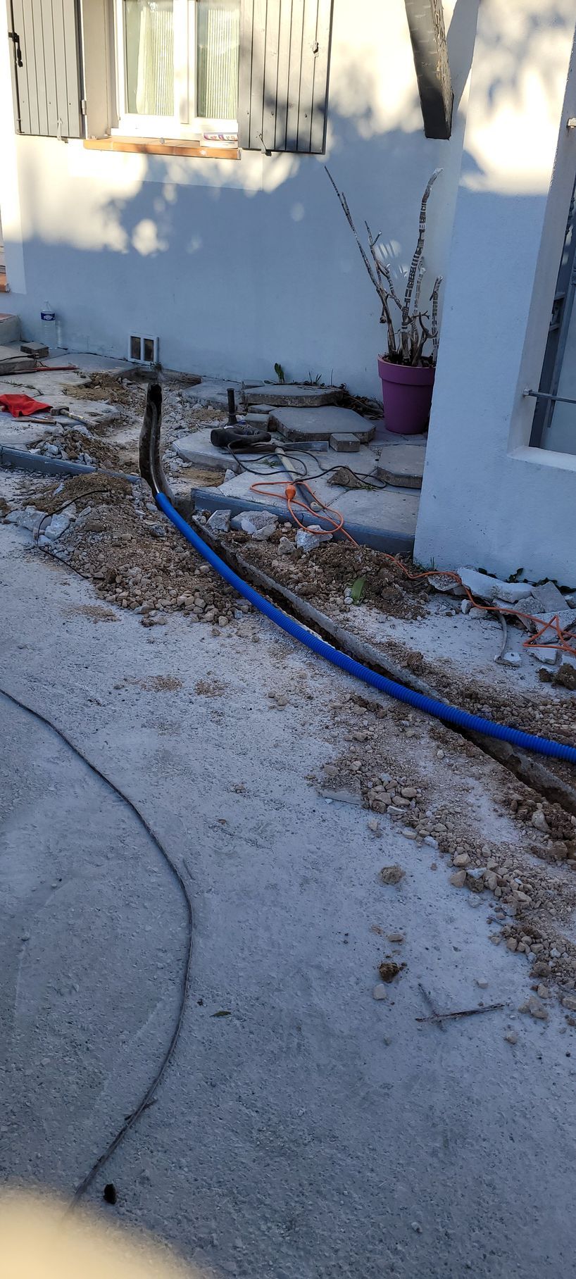 Canalisations enterrées