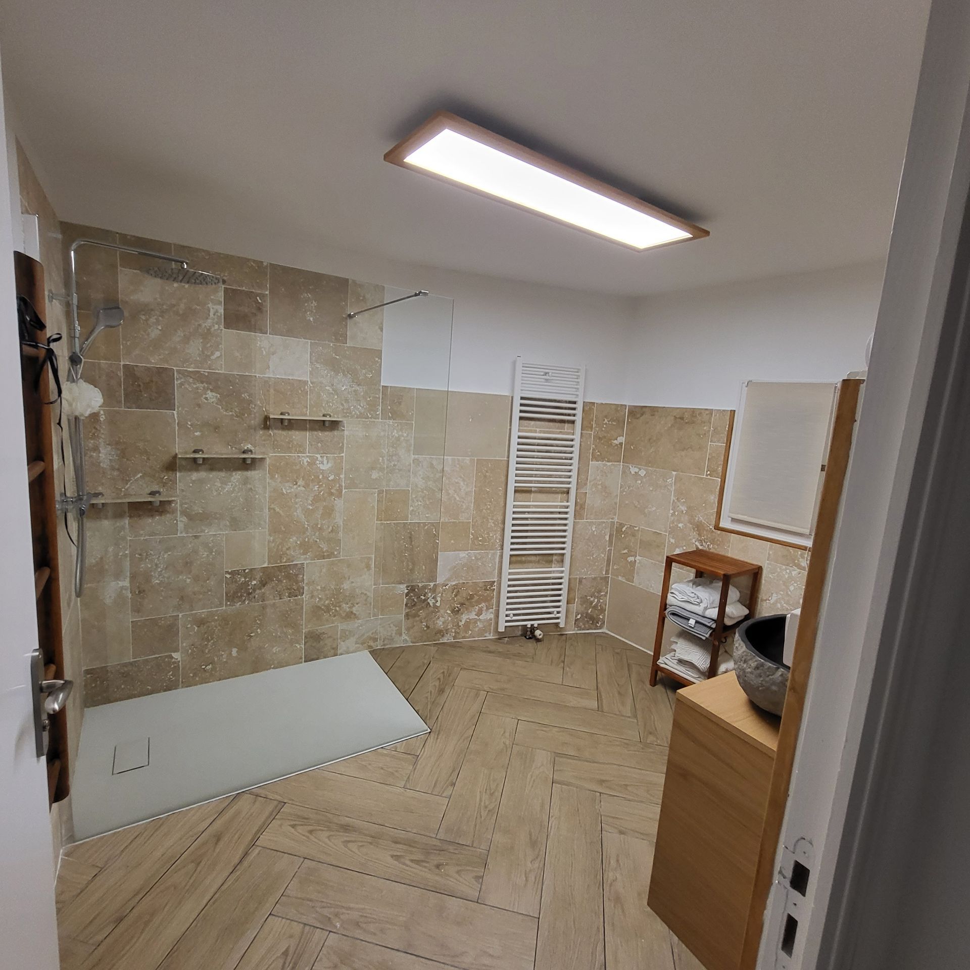 Douche à l'italienne