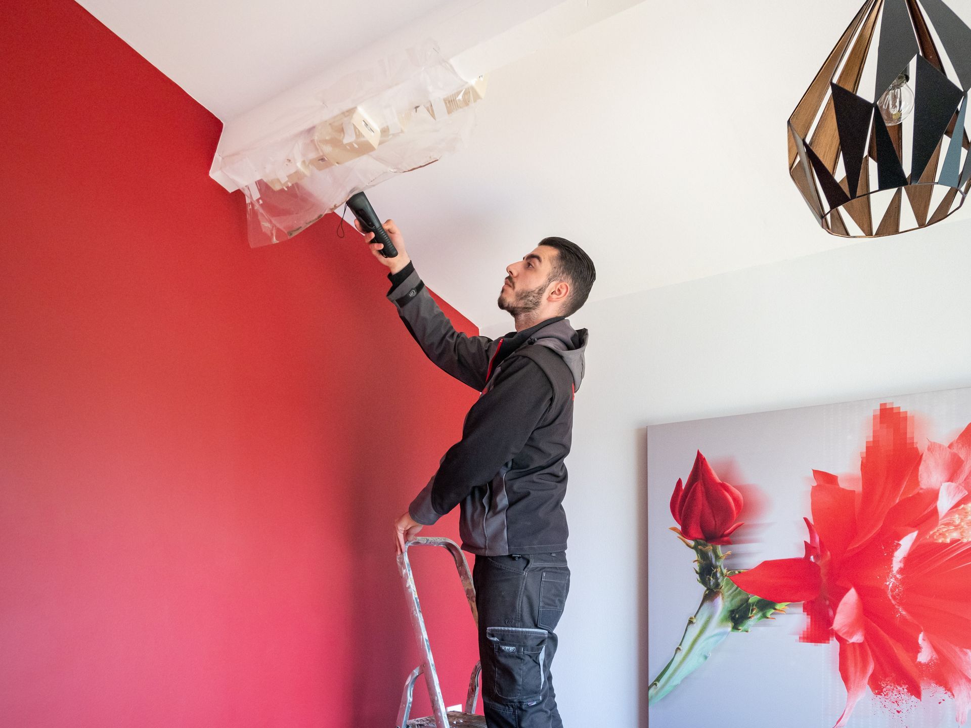 Intervention dans une maison