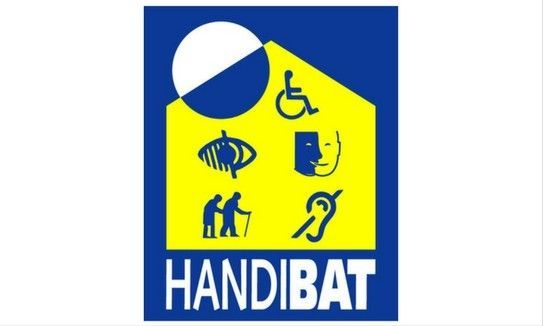 Logo de la certification Handibat.