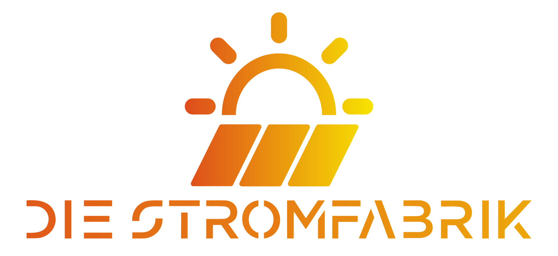 Ein Logo für eine Firma namens die Stromfabrik