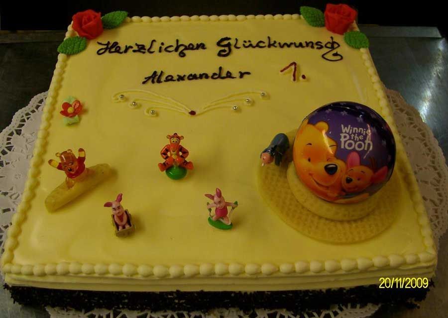 Torte Geburtstag Winnie Pooh
