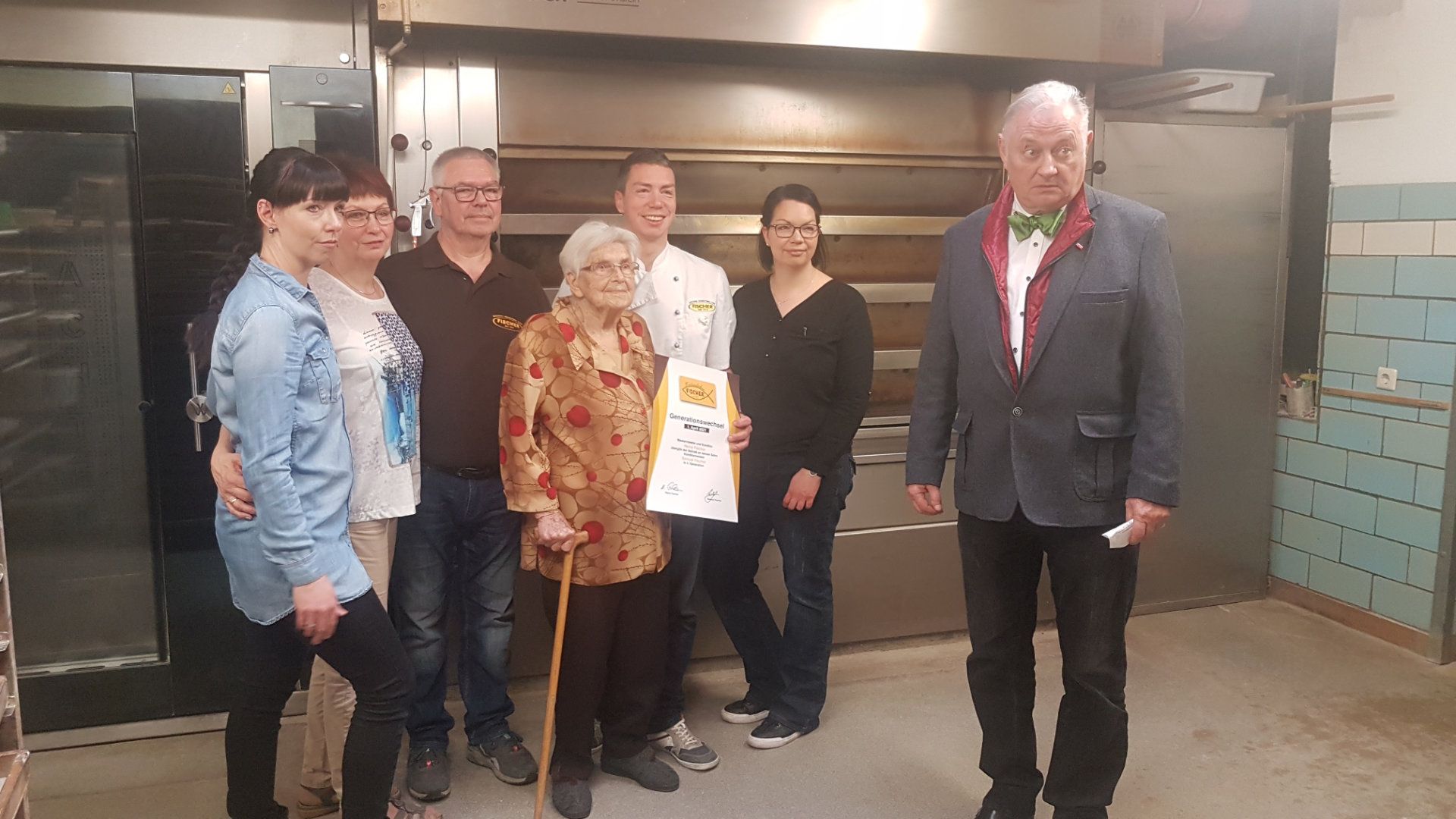 Übergabe in die 4. Generation | Traditionsbäckerei Fischer