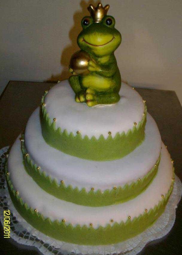 Torte Mehrstöckig Froschkönig