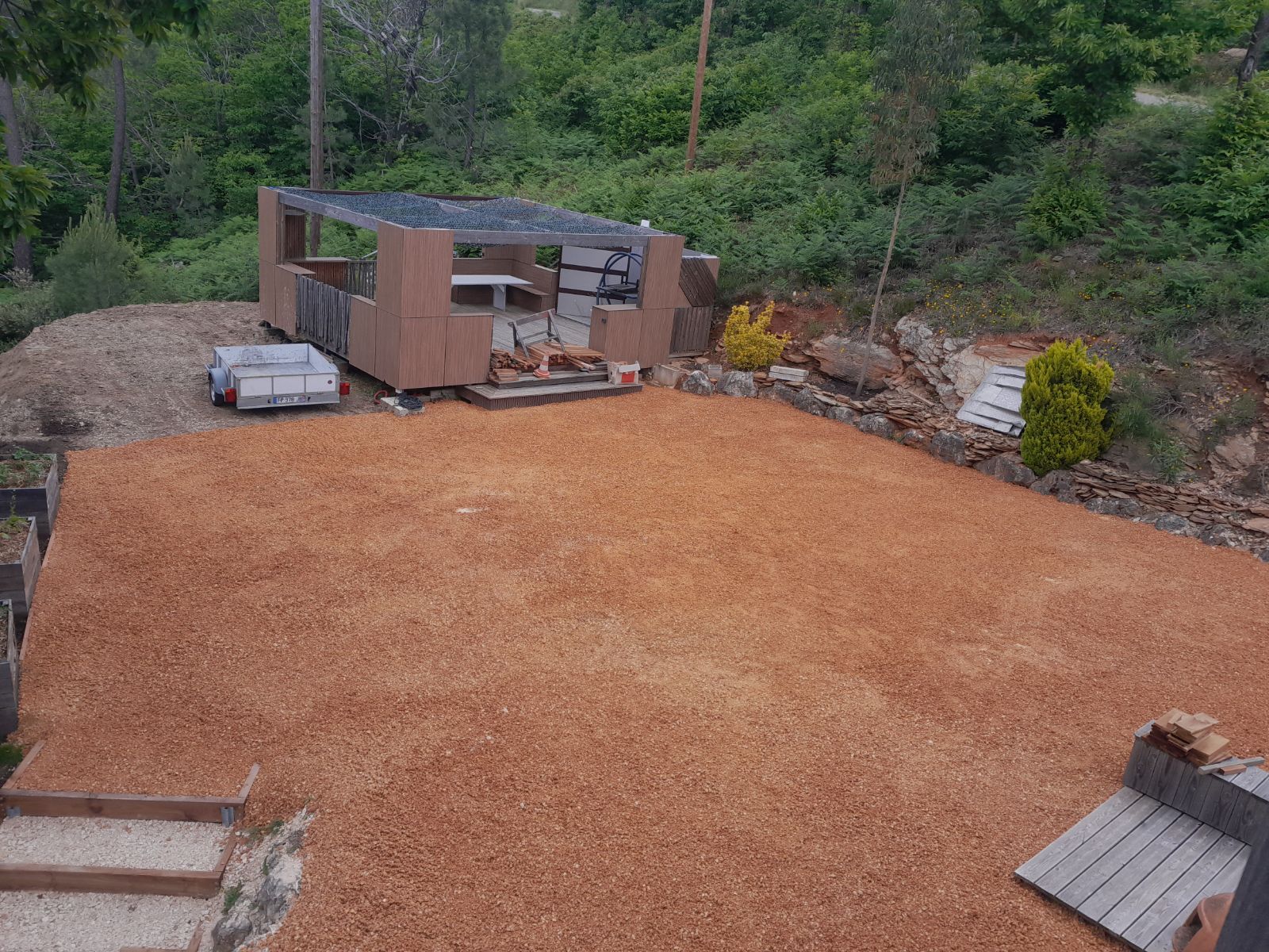 Réfection totale d'un terrain