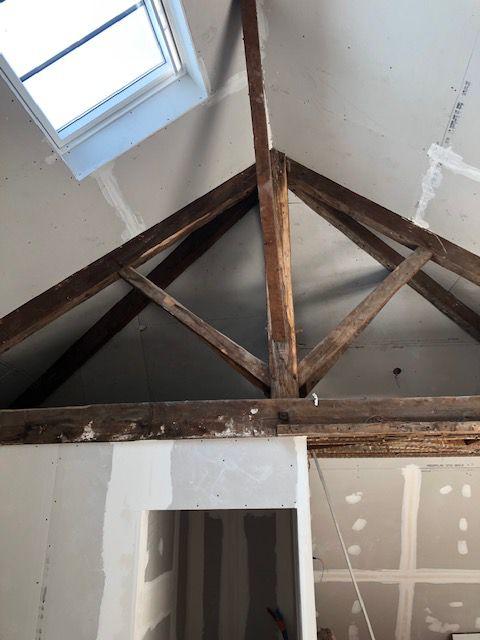 Travaux de plâtrerie