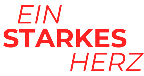 Rote kräftige Schrift auf weißem Untergrund: 