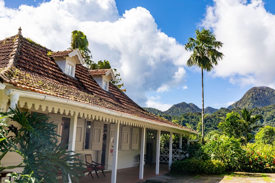 Maison créole en Martinique