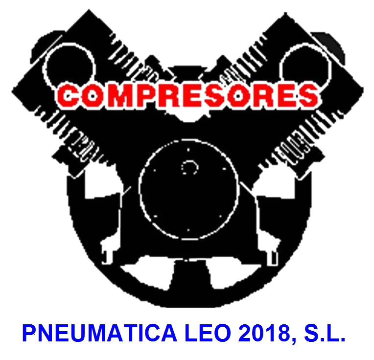 Un logotipo para compresores neumáticos Leo 2018 SL
