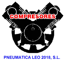 Un logotipo para compresores neumáticos Leo 2018 SL