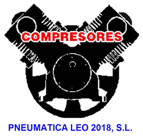 Un logotipo para compresores neumáticos Leo 2018 SL
