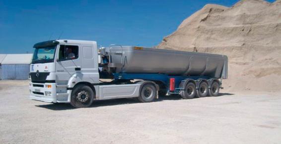 Stock ballast - Transport en vrac